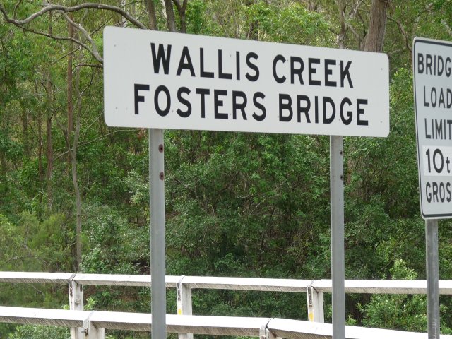 Fosters Bridge at Wallis Creek